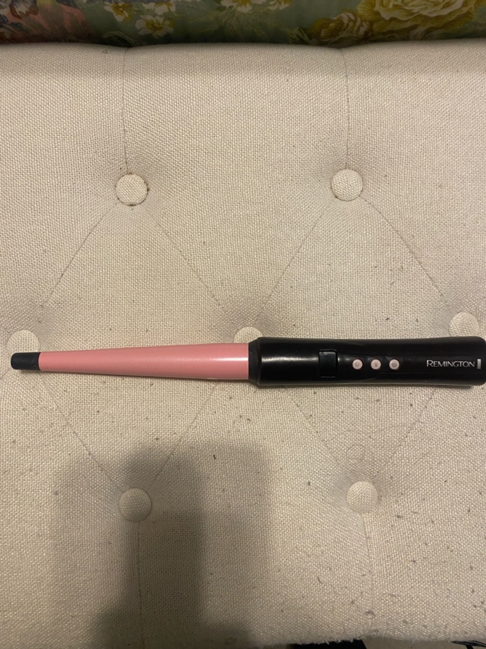 Remington Pink and Black Conical Curling Wand